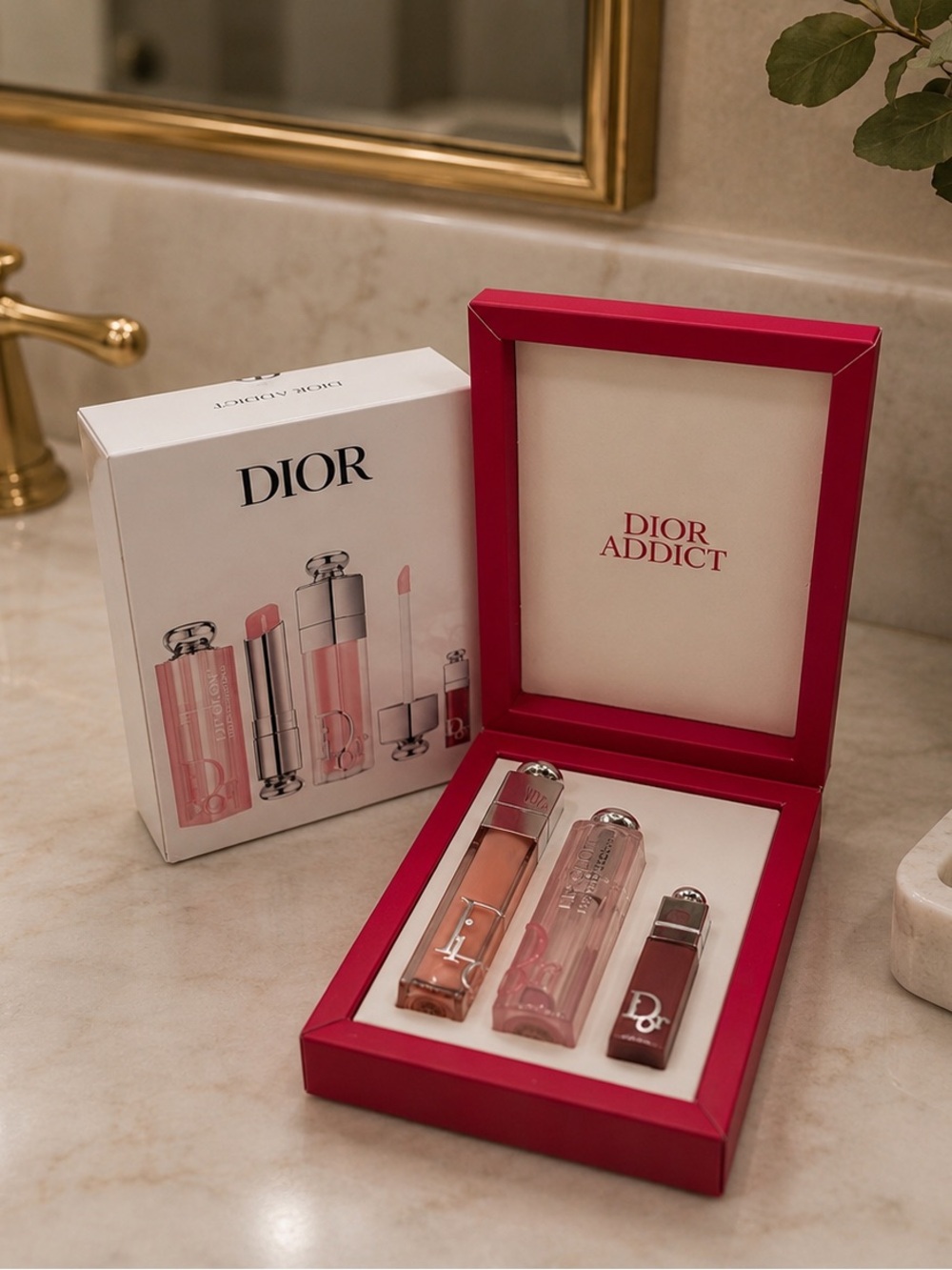 DIOR 3-Pc. Dior Addict Hydrating Lip Balm & Plumping Gloss Set
